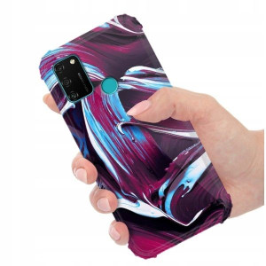 ETUI ANTI-SHOCK do HUAWEI HONOR 9A Kwieciste Wzory