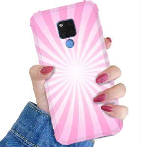 Etui ANTI-SHOCK do HUAWEI MATE 20X Pastelowe Wzory