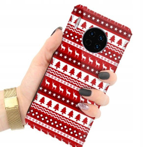 ETUI ANTI-SHOCK do HUAWEI MATE 30 Świąteczne Wzory