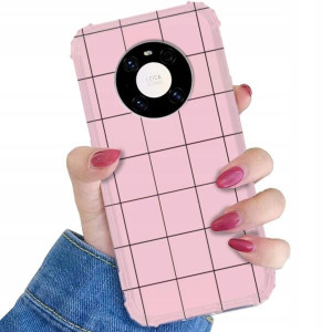 Etui ANTI-SHOCK do HUAWEI MATE 40 Pastelowe Wzory