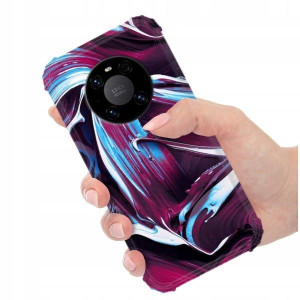 ETUI ANTI-SHOCK do HUAWEI MATE 40 PRO Kwiaty Wzory