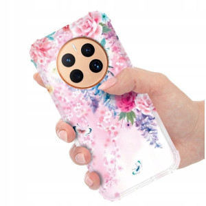 ETUI ANTI-SHOCK do HUAWEI MATE 50 Kwieciste Wzory