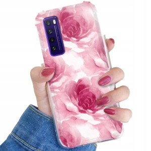 Etui ANTI-SHOCK do HUAWEI NOVA 7 Pastelowe Wzory
