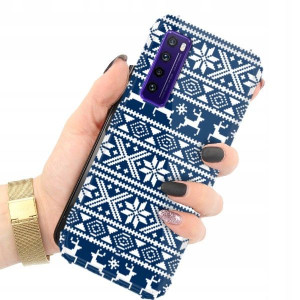 ETUI ANTI-SHOCK do HUAWEI NOVA 7 Święta Zima Wzory