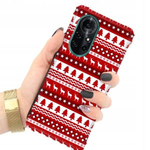ETUI ANTI-SHOCK do HUAWEI NOVA 8 5G Święta Wzory