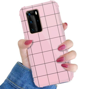 Etui ANTI-SHOCK do HUAWEI P40 PRO Pastelowe Wzory
