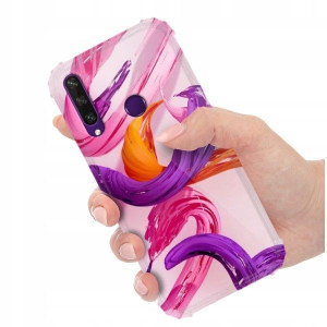 ETUI ANTI-SHOCK do HUAWEI Y6P Kwiaty Damskie Wzory
