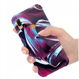 ETUI ANTI-SHOCK do HUAWEI Y6S Kwiaty Damskie Wzory