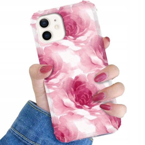 Etui ANTI-SHOCK do IPHONE 12 Kolorowe Pastel Wzory
