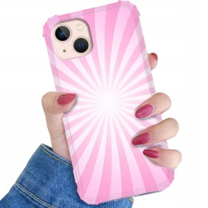 Etui ANTI-SHOCK do IPHONE 13 Kolorowe Pastel Wzory