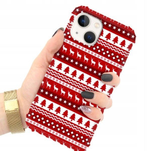ETUI ANTI-SHOCK do IPHONE 13 MINI Świąteczne Wzory