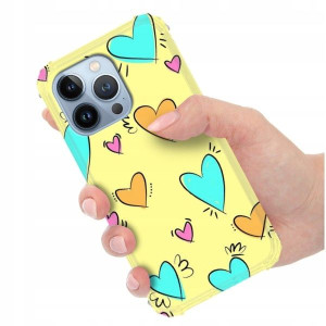 ETUI ANTI-SHOCK do IPHONE 13 PRO Love Miłość Wzory
