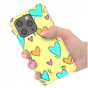 ETUI ANTI-SHOCK do IPHONE 14 PRO Love Miłość Wzory