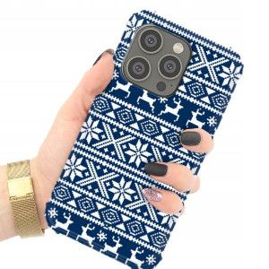 ETUI ANTI-SHOCK do IPHONE 14 PRO Święta Zima Wzory