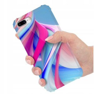 ETUI ANTI-SHOCK do IPHONE 7 PLUS Kwieciste Wzory