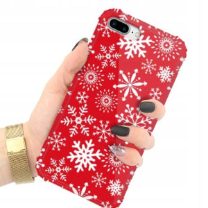 ETUI ANTI-SHOCK do IPHONE 7 PLUS Święta Zima Wzory