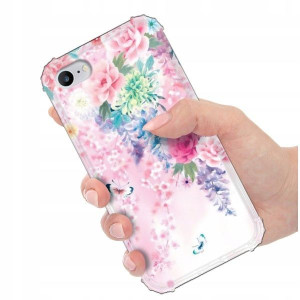 ETUI ANTI-SHOCK do IPHONE 8 Kwiaty Damskie Wzory