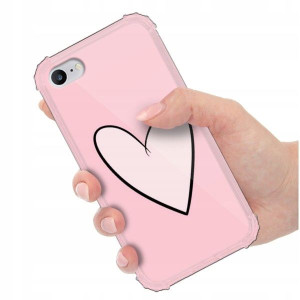 ETUI ANTI-SHOCK do IPHONE 8 Love Walentynki Wzory
