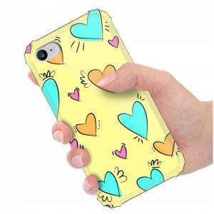 ETUI ANTI-SHOCK do IPHONE SE2 Love Miłość Wzory