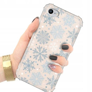 ETUI ANTI-SHOCK do IPHONE SE3 Święta Zimowe Wzory