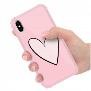 ETUI ANTI-SHOCK do IPHONE X Love Walentynki Wzory
