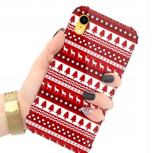 ETUI ANTI-SHOCK do IPHONE XR Święta Zimowe Wzory