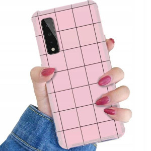 Etui ANTI-SHOCK do LG STYLO 7 Kolor Pastel Wzory