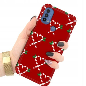 ETUI ANTI-SHOCK do MOTOROLA E30 Święta Zima Wzory