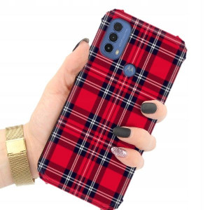 ETUI ANTI-SHOCK do MOTOROLA E40 Święta Zima Wzory