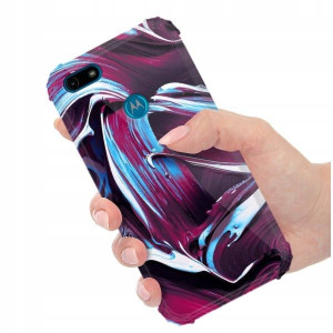 ETUI ANTI-SHOCK do MOTOROLA E6 PLAY Damskie Wzory