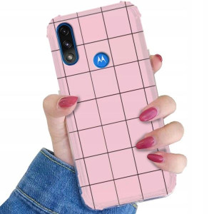 Etui ANTI-SHOCK do MOTOROLA E7 POWER Pastel Wzory
