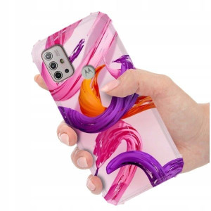 ETUI ANTI-SHOCK do MOTOROLA G10 Kwieciste Wzory