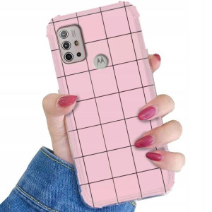 Etui ANTI-SHOCK do MOTOROLA G10 POWER Pastel Wzory
