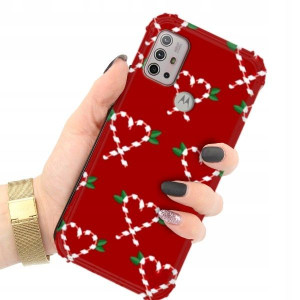 ETUI ANTI-SHOCK do MOTOROLA G10 Święta Zima Wzory