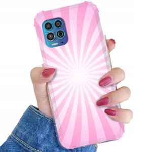 Etui ANTI-SHOCK do MOTOROLA G100 Pastelowe Wzory