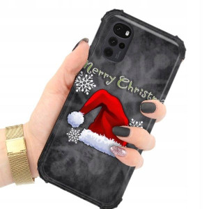 ETUI ANTI-SHOCK do MOTOROLA G22 4G Christmas Wzory