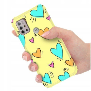 ETUI ANTI-SHOCK do MOTOROLA G30 Love Miłość Wzory