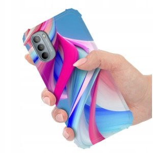 ETUI ANTI-SHOCK do MOTOROLA G31 4G Kwieciste Wzory
