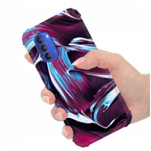 ETUI ANTI-SHOCK do MOTOROLA G51 5G Kwieciste Wzory