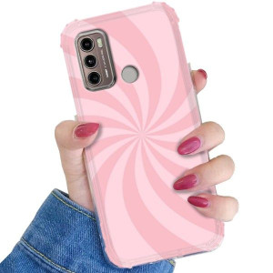 Etui ANTI-SHOCK do MOTOROLA G60 4G Pastelowe Wzory