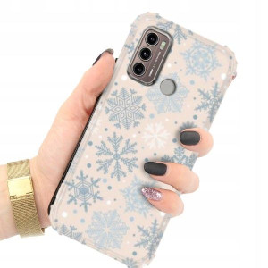 ETUI ANTI-SHOCK do MOTOROLA G60 Święta Zima Wzory