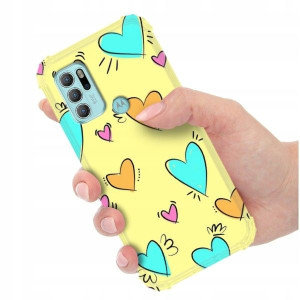 ETUI ANTI-SHOCK do MOTOROLA G60s Love Miłość Wzory