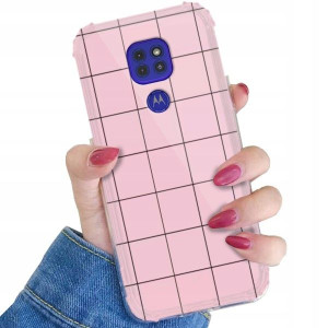 Etui ANTI-SHOCK do MOTOROLA G9 PLAY Pastel Wzory