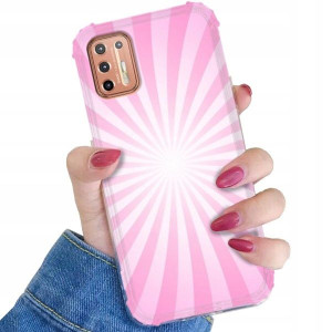 Etui ANTI-SHOCK do MOTOROLA G9 PLUS Pastel Wzory