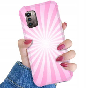 Etui ANTI-SHOCK do NOKIA G21 4G Kolor Pastel Wzory