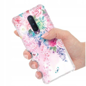 ETUI ANTI-SHOCK do ONEPLUS 8 Kwiaty Damskie Wzory