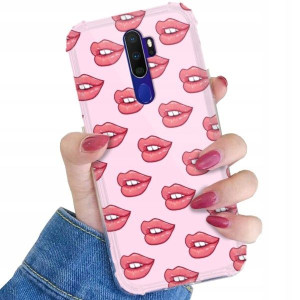 Etui ANTI-SHOCK do OPPO A11 Kolorowe Pastel Wzory