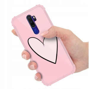ETUI ANTI-SHOCK do OPPO A11 Love Walentynki Wzory