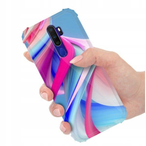 ETUI ANTI-SHOCK do OPPO A11X Kwiaty Damskie Wzory