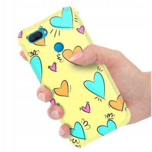 ETUI ANTI-SHOCK do OPPO A12 Love Walentynki Wzory